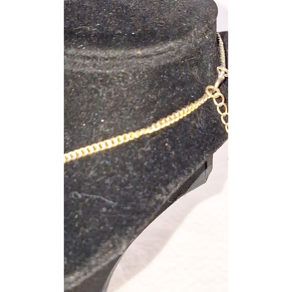 A Silver Tone Geometric Square Fringe Necklace Chunky Statement Bohemian Y2K - Picture 5 of 11